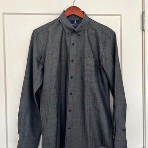 Wool & Prince 130 Herringbone Merino Shirt Slim Fit